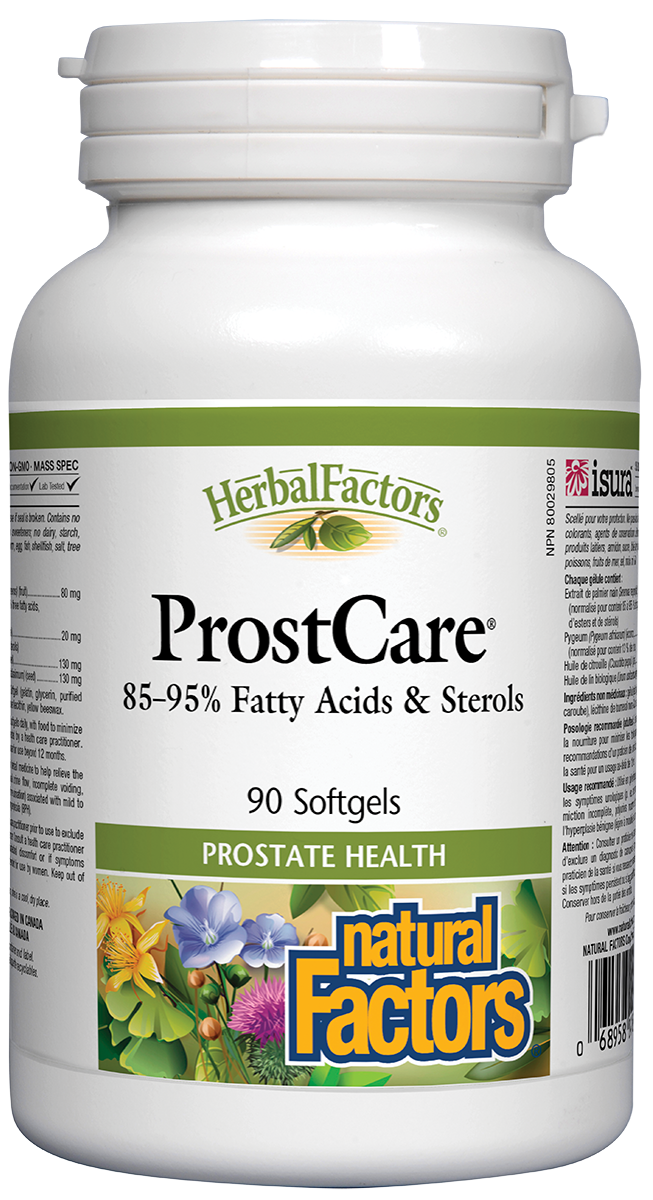 Natural Factors ProstCare (90 SoftGels) - Lifestyle Markets